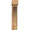 Ekena Millwork Thorton Block Rough Sawn Bracket w/ Offset Brace, Western Red Cedar, 8"W x 30"D x 42"H BKT0806X30X42THR05RWR - alternate 2
